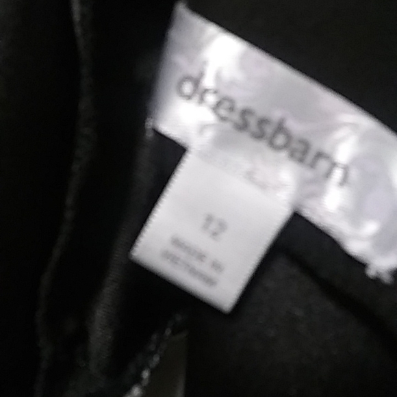 Dress sz12 sleeveless scoop neck ,lower scoop back fitted waist Brand Dressbarn - Picture 6 of 6